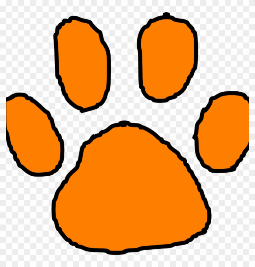 Tiger Paw Clipart 19 Tiger Paw Print Clip Art Freeuse - Clip Art #1397143