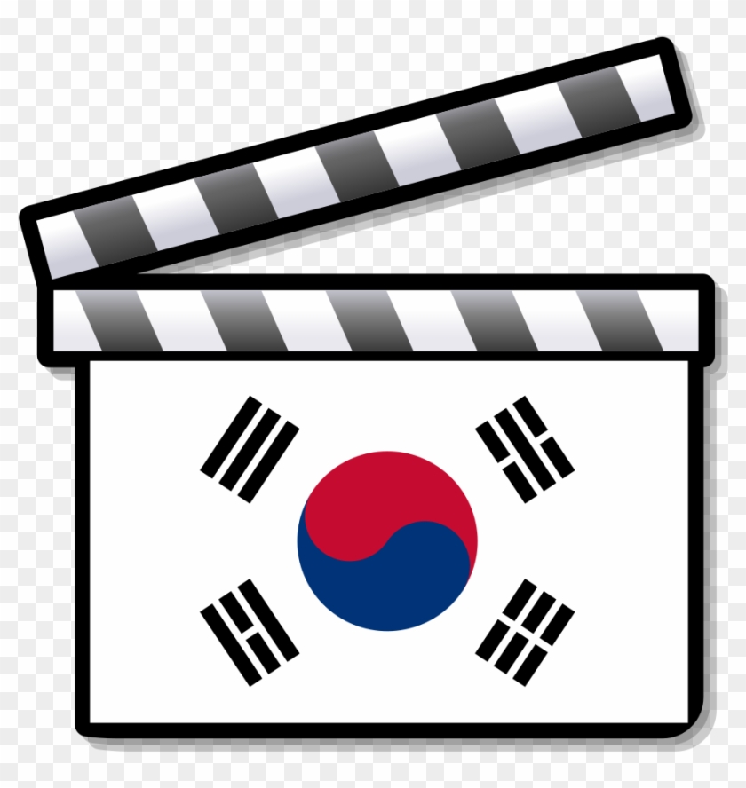 South Korea Film Clapperboard - Film Reel Png File #1397193