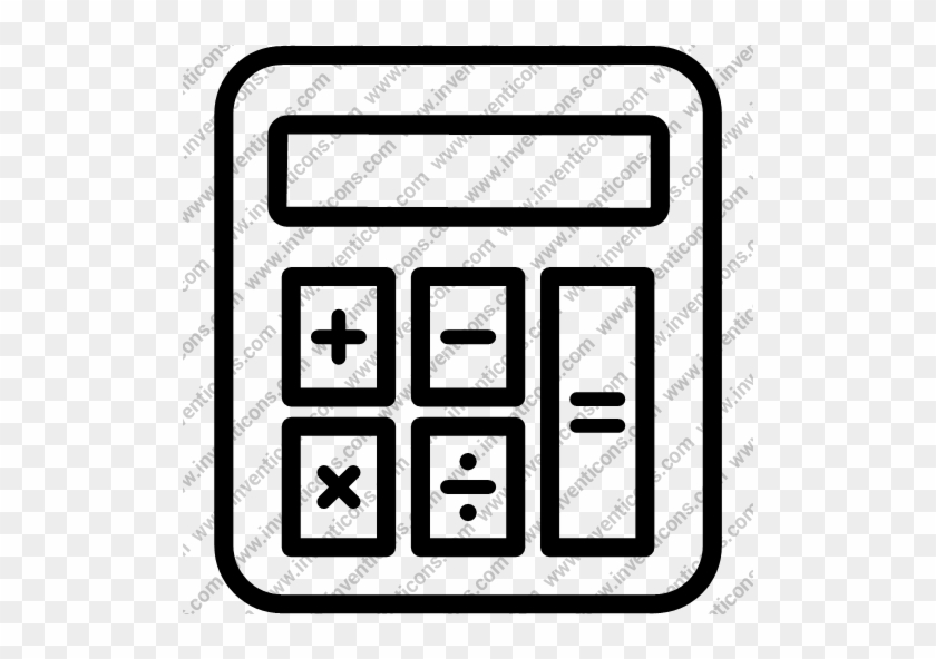 Calculator - Calculation Vector Png #1397294