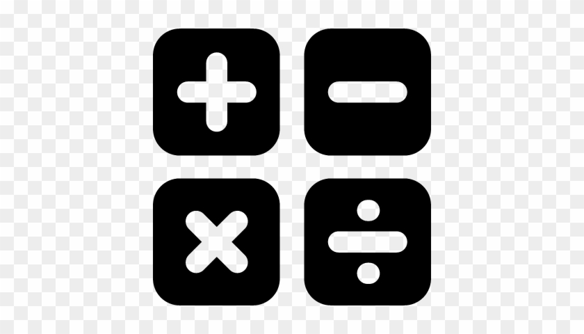 Calculator Vector - Math Icon #1397298