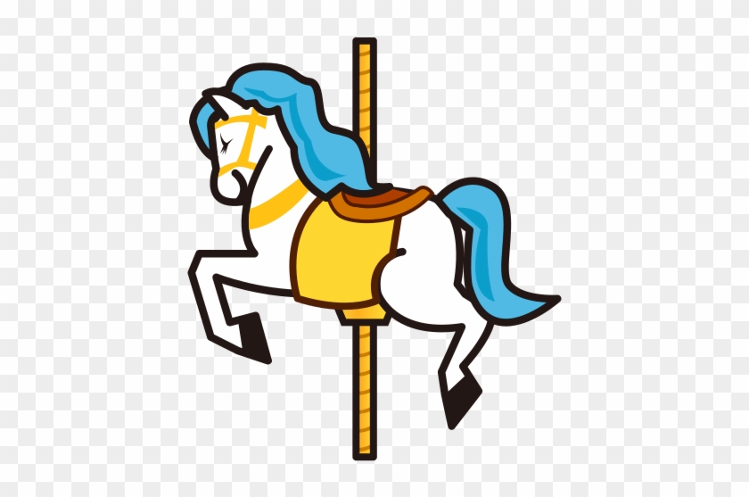 Banner Freeuse Download Carousel Horse Clipart - Carousel Emoji #1397316