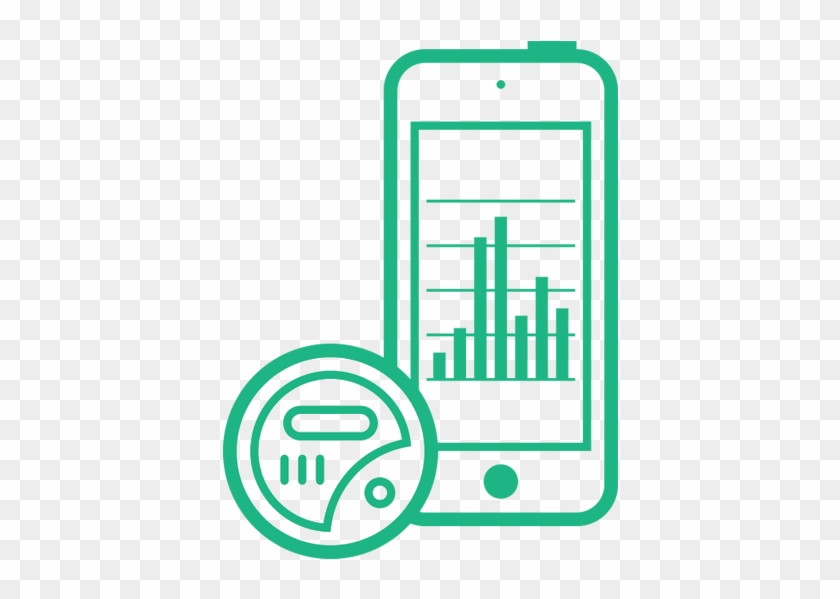 Over 70% Of Our Customer Communications Occurs Through - Smart Energy Meter Icon #1397502