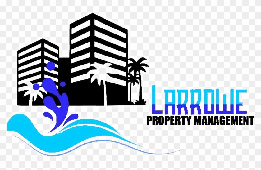 Larrowe Property Management, Llc - Palm Tree Clip Art Black #1397617