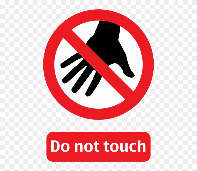 Do Not Touch Póló Minta - Do Not Touch Pecs #1397693