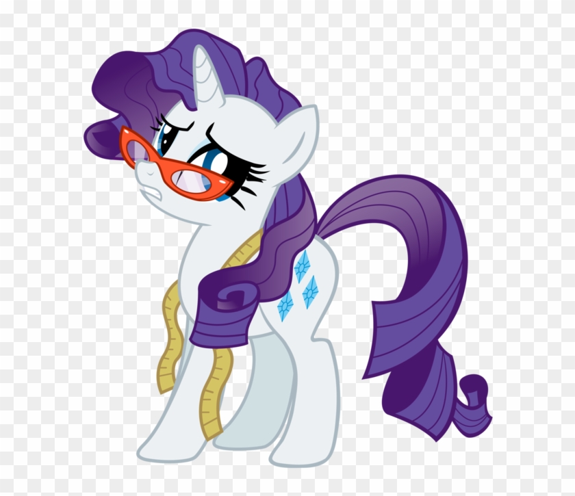 I Realize That The Brightly Colored Glittery Monstrosity - My Little Pony Rarity Confused #1397734