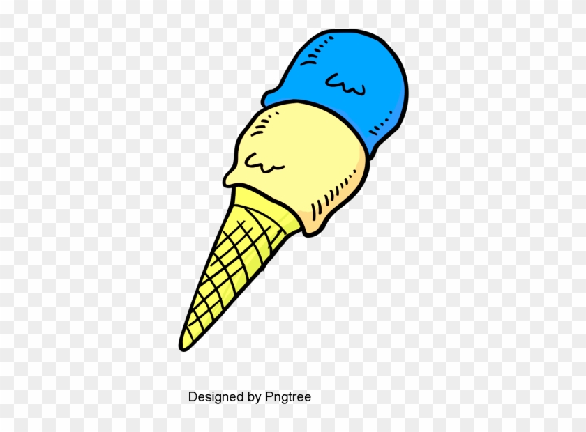 Postre Helado Dibujos Pintados A Mano Gratis Png Y - Dessert #1397746