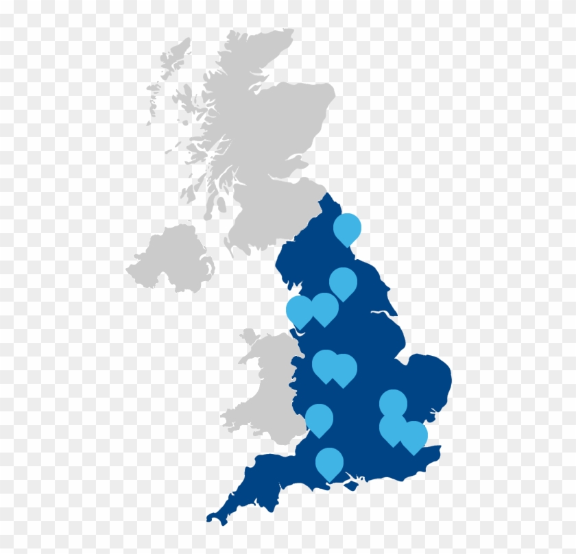 England Map - - United Kingdom Map Svg #1397812