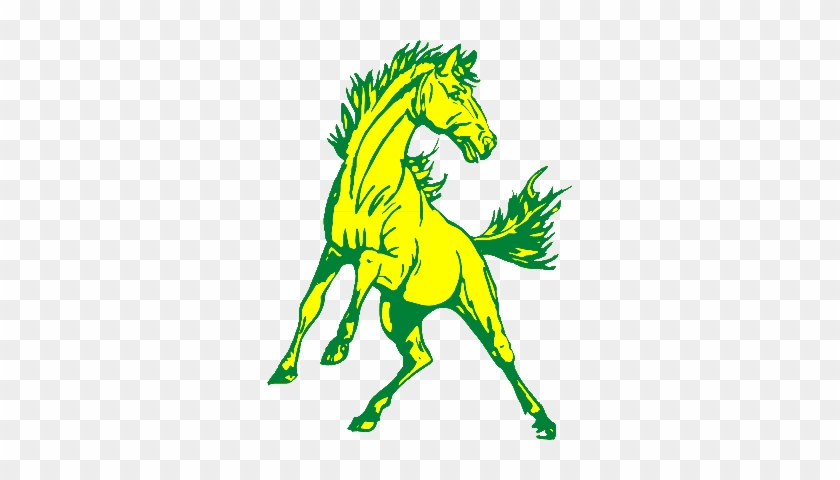 Jackson-olin Mustang - Jackson Olin High School Mascot #1397890
