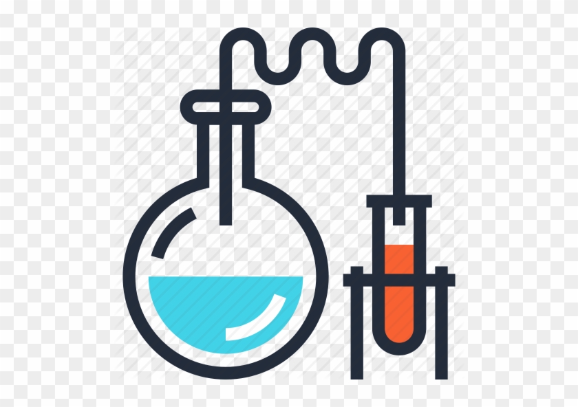 Chemistry Vector Png Clipart Chemistry Laboratory - Transparent Chemistry Icon #1397892