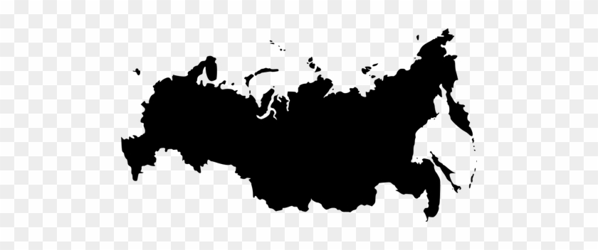 France Map Silhouette - Russia Map Vector #1397939