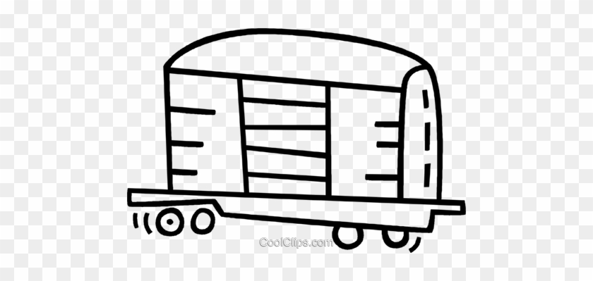 Box Car Royalty Free Vector Clip Art Illustration - Illustration #1398268