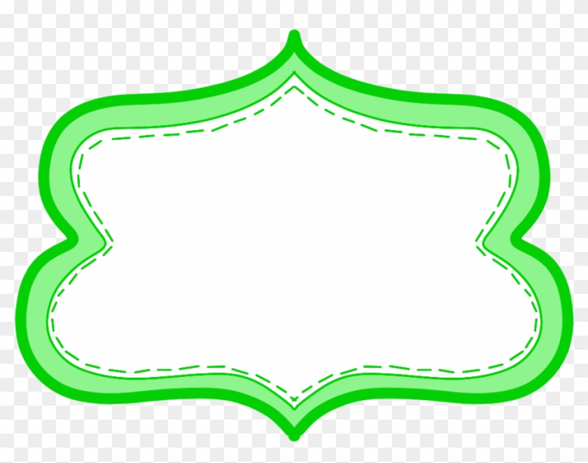 Doodle Frames, Doodle Art, Frame Clipart, Teacher Pay - Borde Verde #1398394