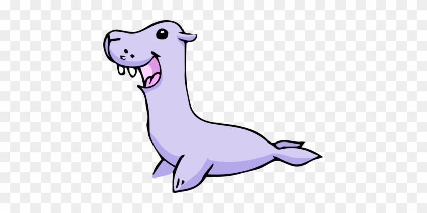 Earless Seal Puppy Sea Lion Computer Icons Computer - فقمة Png #1398537