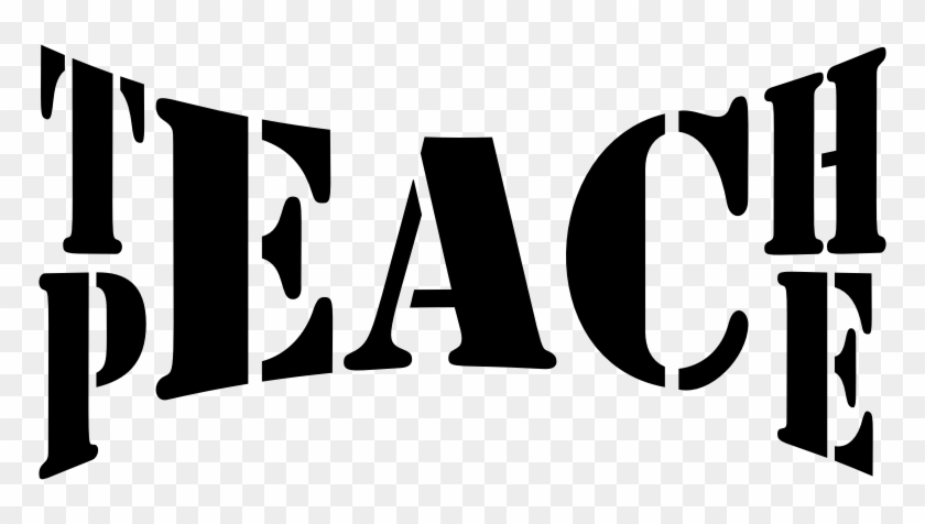 Medium Image - Teach Peace Png #1398574