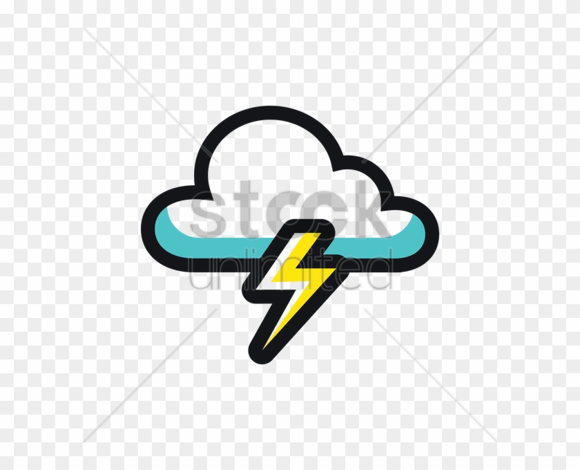 Argentina Clipart Cloud - Lightning Cloud Clip Art #1398803