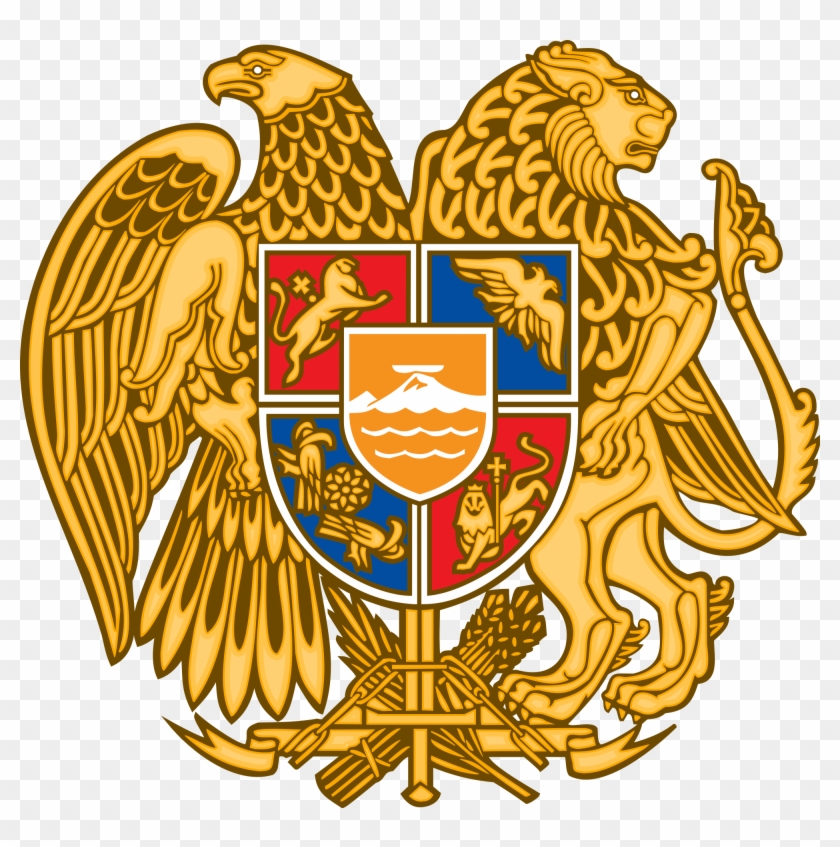 Coat Of Arms Of Armenia Wikipedia India Clip Art Japan - Armenia Coat Of Arms #1399007