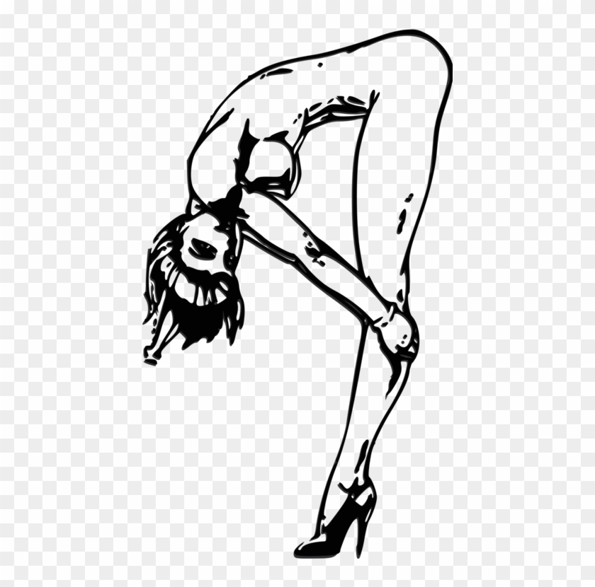 Exotic Dancer Drawing Computer Icons Video Woman - Stripper Png #1399129