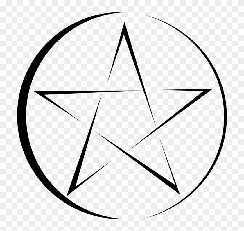 Pentagram Pentacle Drawing Symbol Wicca - Pentacle #1399136