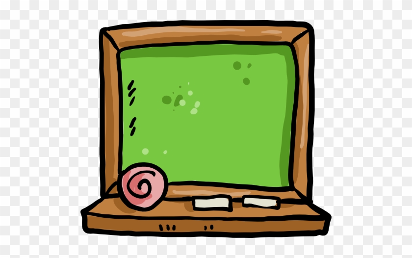 Cartoon Chalkboard Png - Blackboard And Whiteboard Icon #1399236