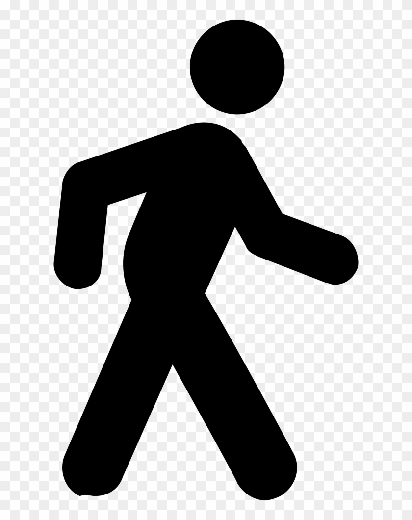 Walk Icon Png Clipart Computer Icons Clip Art - Walk Symbol Png #1399260