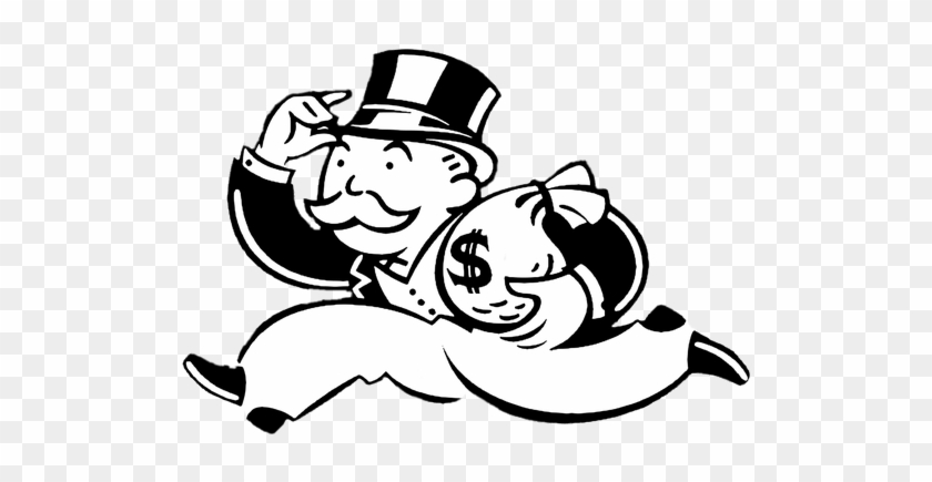 Vector Transparent Stock Reform Archives - Monopoly Man Running With Money #1399296