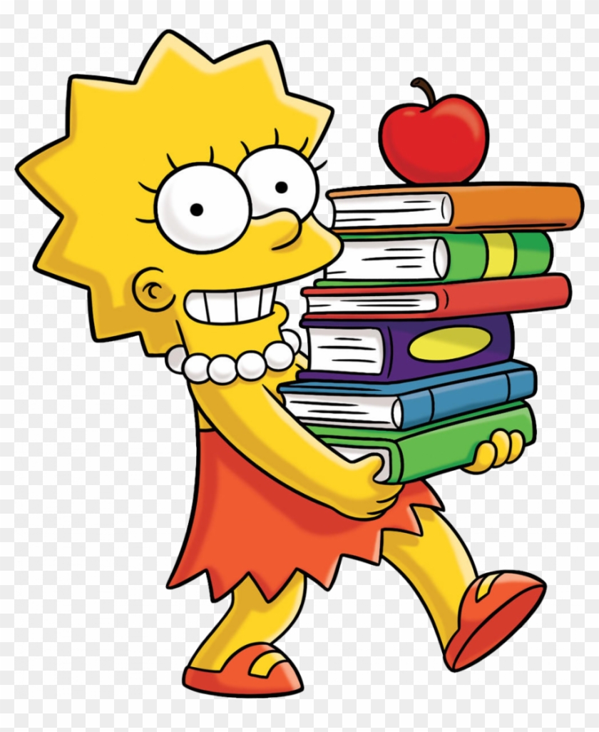 I Was An Artsy, Bookworm, Slightly Pretentious Kid - Lisa Simpson Png #1399459