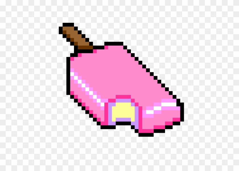 This Is An Ice Lolly Pixel Art I Made I Did However - Ice Lolly Pixel Art #1399532