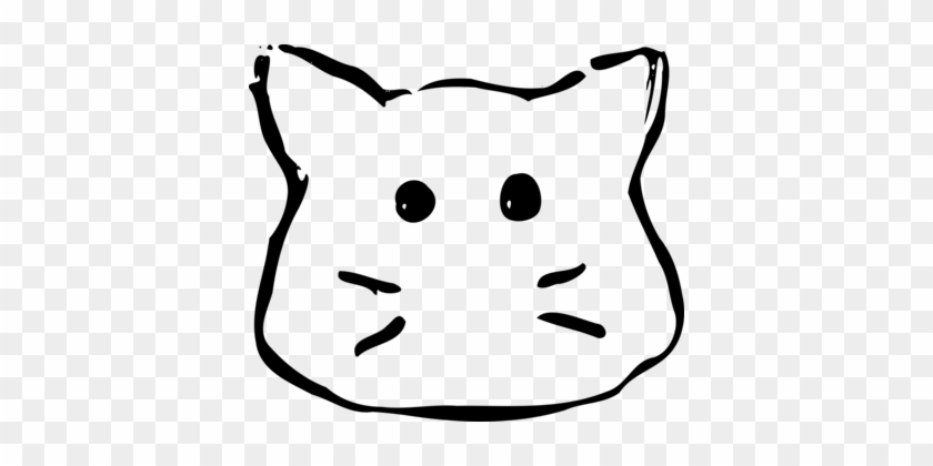 Snout Drawing Cat Line Art Paper - Drawing #1399584