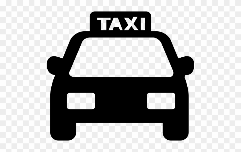 Taxi Clipart Taxi Icon With Png And Vector Format For - White Taxi Icon Png #1399638