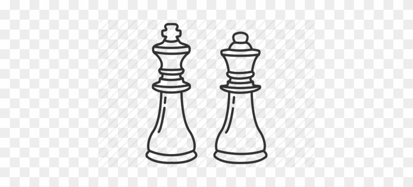 Chess Pieces Drawing - Easy Chess Piece Drawing #1399674