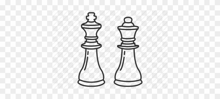 Chess Pieces Drawing - Easy Chess Piece Drawing - Free Transparent