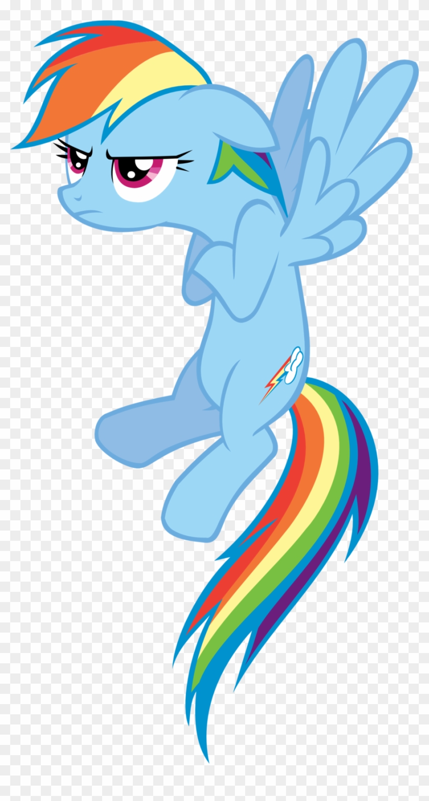 Permalink - Rainbow Dash Vector #1399691