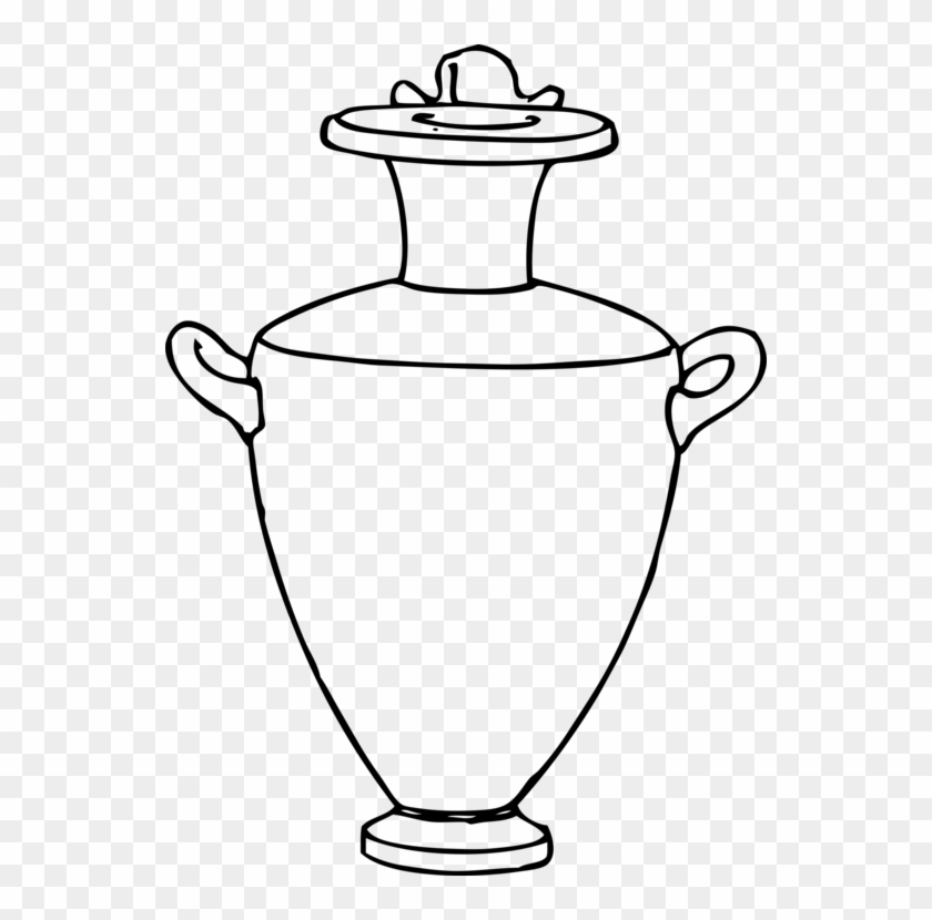 Pottery Of Ancient Greece Greek Pottery Vase Ancient - Arte Griego Dibujo Para Colorear #1400089