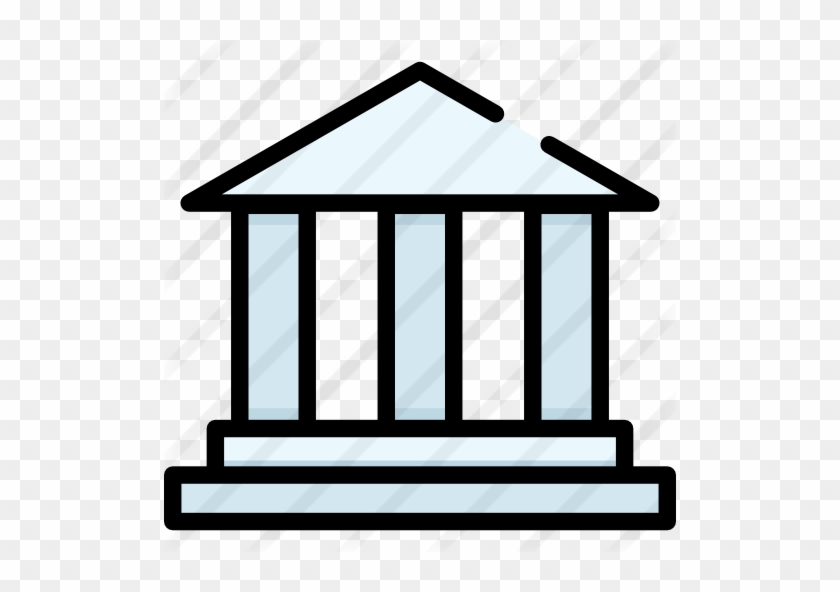 Bank Clip Building - Pantheon Clipart #1400090