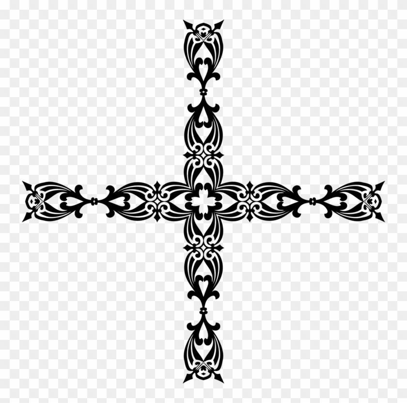 Victorian Era Christian Cross Symbol Christianity - Victorian Cross #1400103