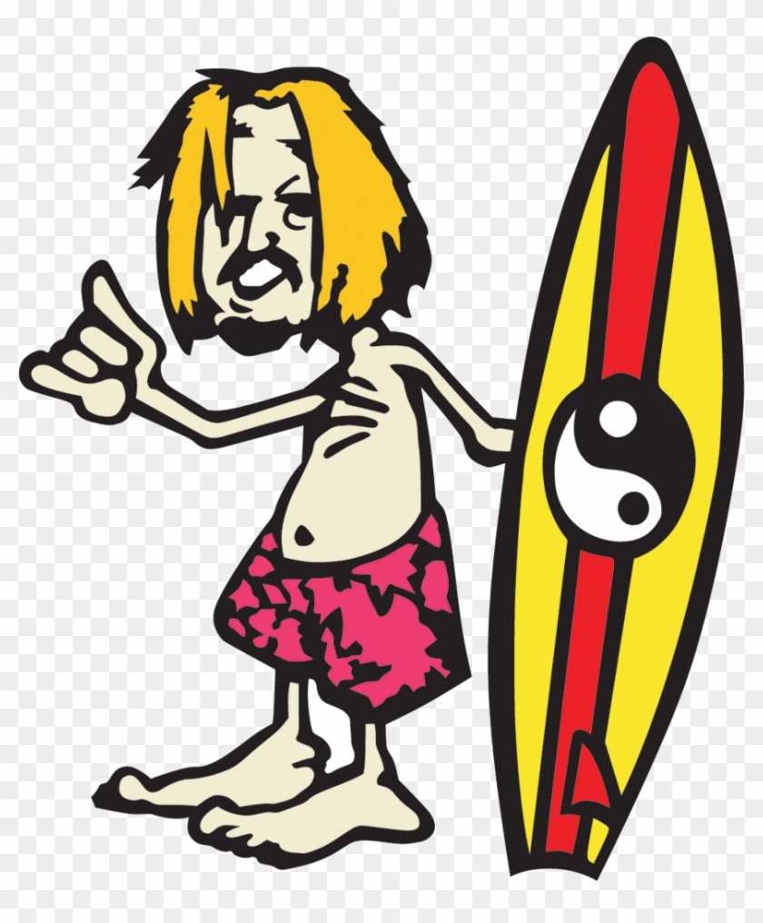 Beach Bum Cartoon #1400197