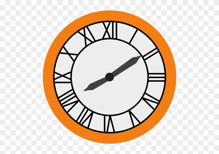 Collection Of Free Vector Clocks Back To Future - Back To The Future Clock Face #1400293