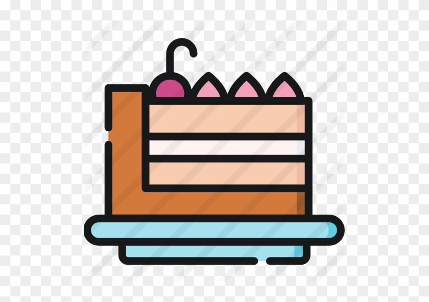 Cake Slice Free Icon - Cake #1400306
