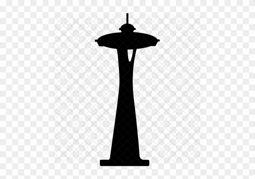 15 Seattle Vector Space Needle Silhouette For Free - Transparent Space Needle Silhouette Vector #1400314