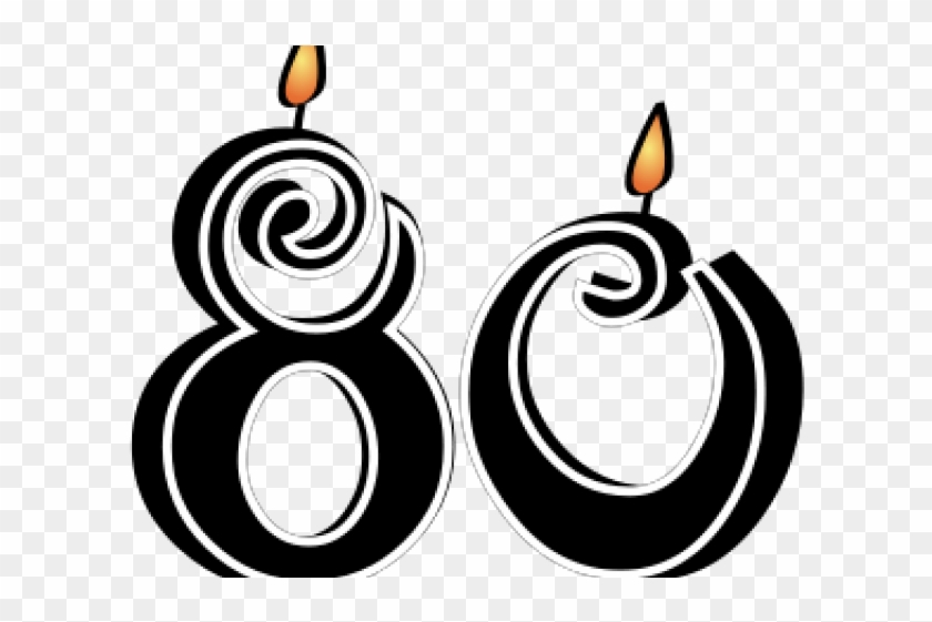 Birthday Candles Clipart Birthday Symbol - 60 Birthday Candles Clip Art #1400361