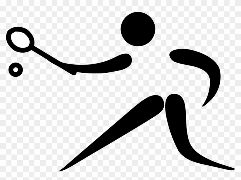Pictograms Of Olympic Sports - Tennis Pictogram #1400367