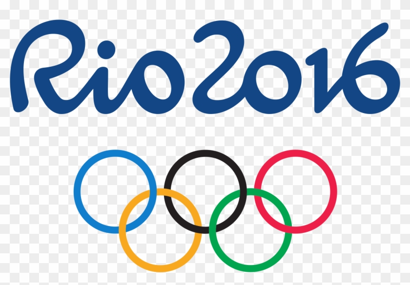 Olympic Games Logo Png Image Freeuse - Olympic Rings Rio 2016 #1400395