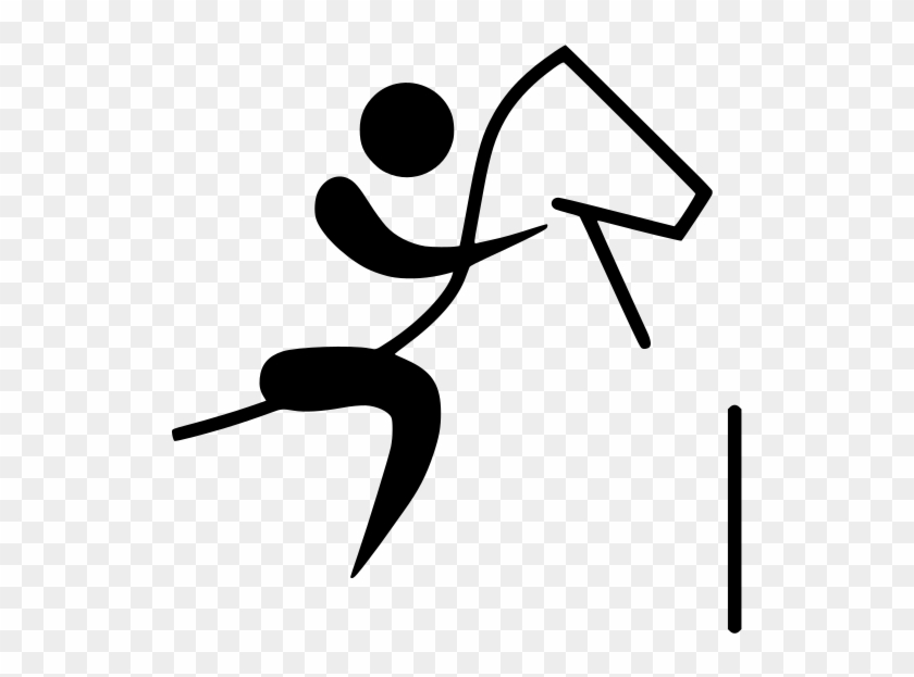 Equestrian Jumping Pictogram #1400416
