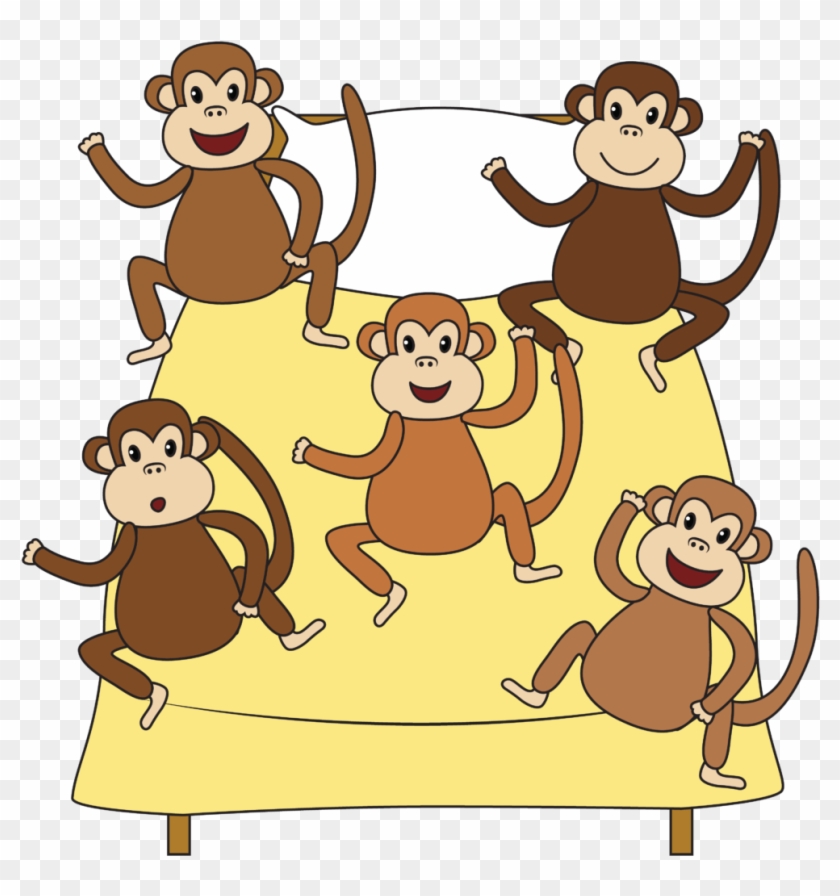 Five Little Monkeys - 5 Little Monkeys Transparent #1400425
