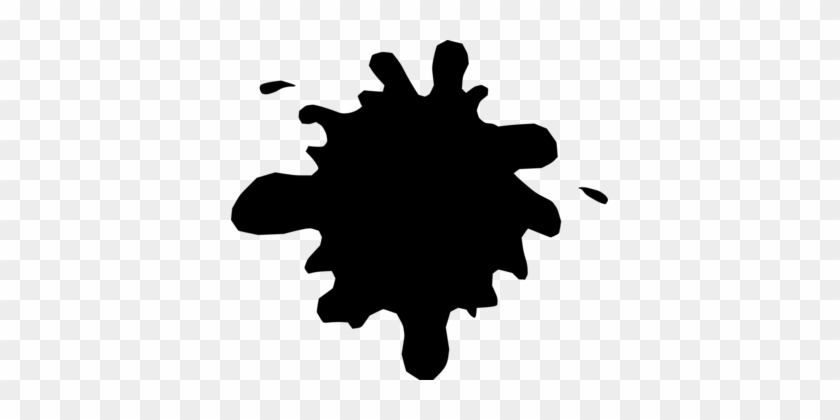 Pdf Windows Metafile Computer Icons - Silhouette Splat #1400502