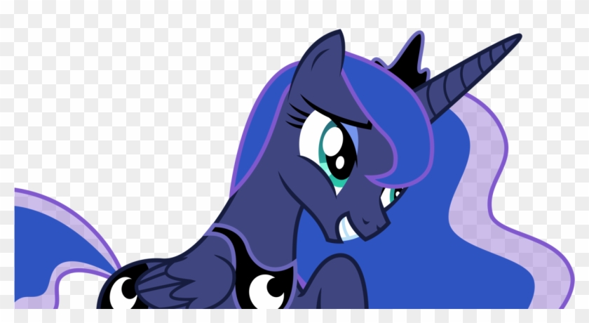 Grin Clipart Sheepishly - Princess Luna #1400623