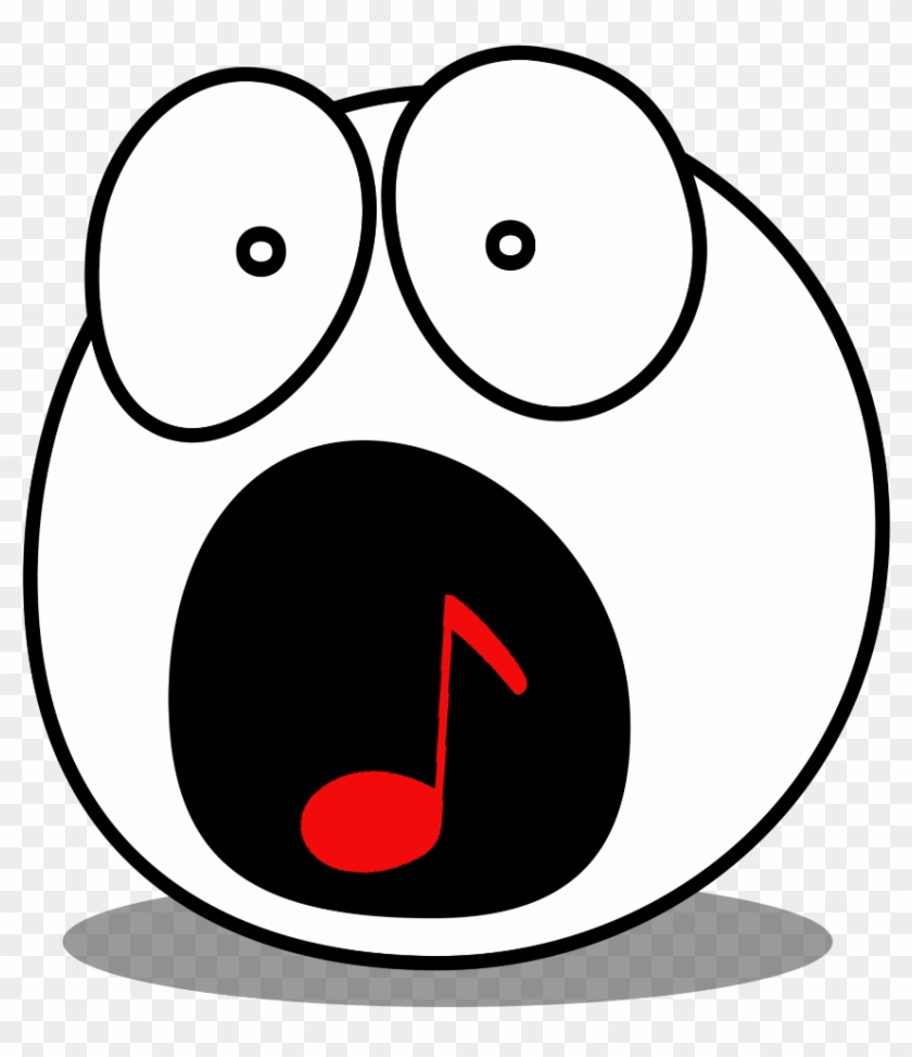 Slam 'youtube's Fact Free Fear-mongering' - Shocked Emoji Black And White #1400662