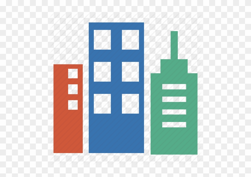 Download High Rise Building Icon Clipart High-rise - Flat Design Building Png #1400792