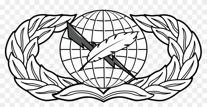 United States Air Force Public Affairs Badge - Air Traffic Controller Badge #1400878