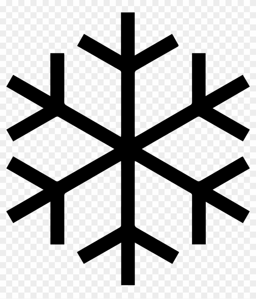 simple snowflake clipart no background